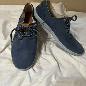 Fly London Sesh Blue Lace Up Shoes